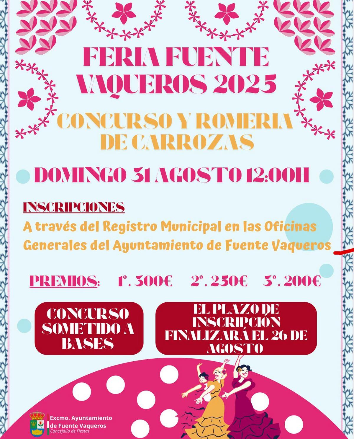 FIESTAS | CONCURSO Y ROMERIA DE CARROZAS FERIA FUENTE VAQUEROS 2025-Fuente Vaqueros