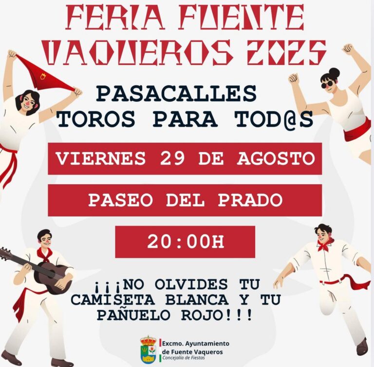 FIESTAS | PASACALLES TOROS PARA TOD@S-Fuente Vaqueros