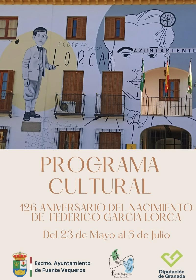 CULTURA | PROGRAMA DE LA SEMANA CULTURAL DE FUENTE VAQUEROS 2024-Fuente Vaqueros