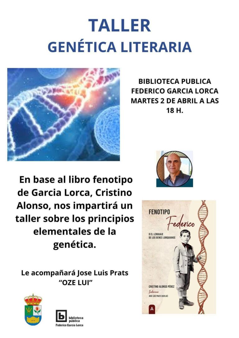 BIBLIOTECA | TALLER GENÉTICA LITERARIA -Fuente Vaqueros