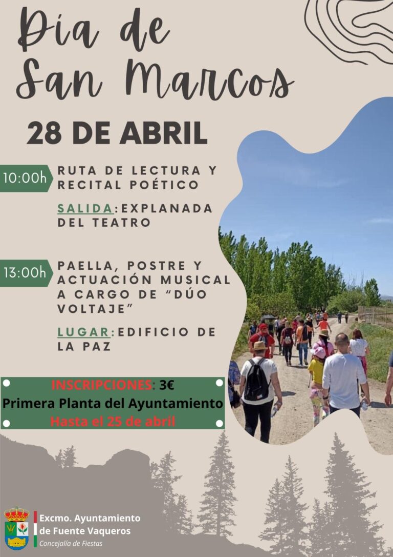 FIESTAS | CELEBRACION DEL DIA DE SAN MARCOS 28 DE ABRIL-Fuente Vaqueros