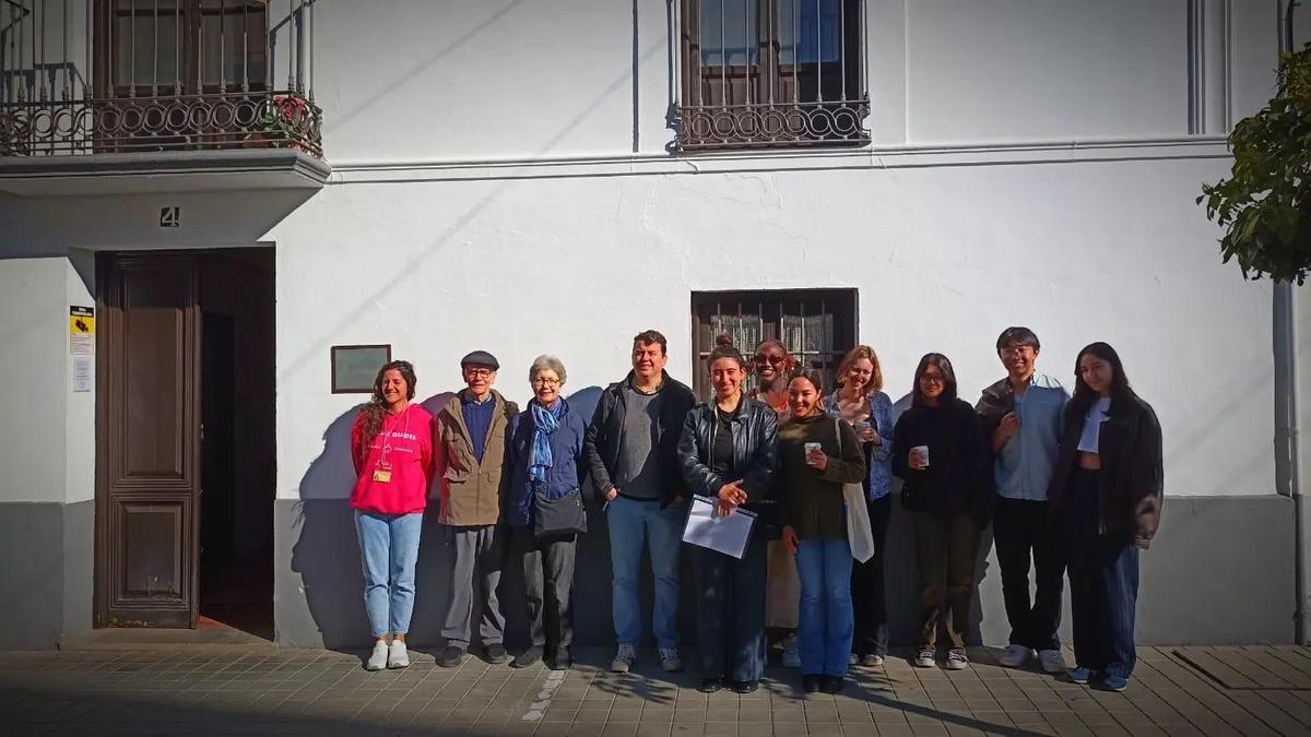 TURISMO | HOY HEMOS RECIBIDO VISITAS INTERNACIONALES EN FUENTE VAQUEROS-Fuente Vaqueros