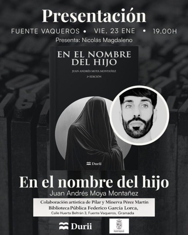 BIBLIOTECA | PRESENTACION DE LA NOVELA EN EL NOMBRE DEL HIJO-Fuente Vaqueros