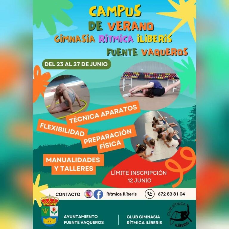 DEPORTES | CAMPUS DE VERANO CLUB GIMNASIA RITMICS-Fuente Vaqueros