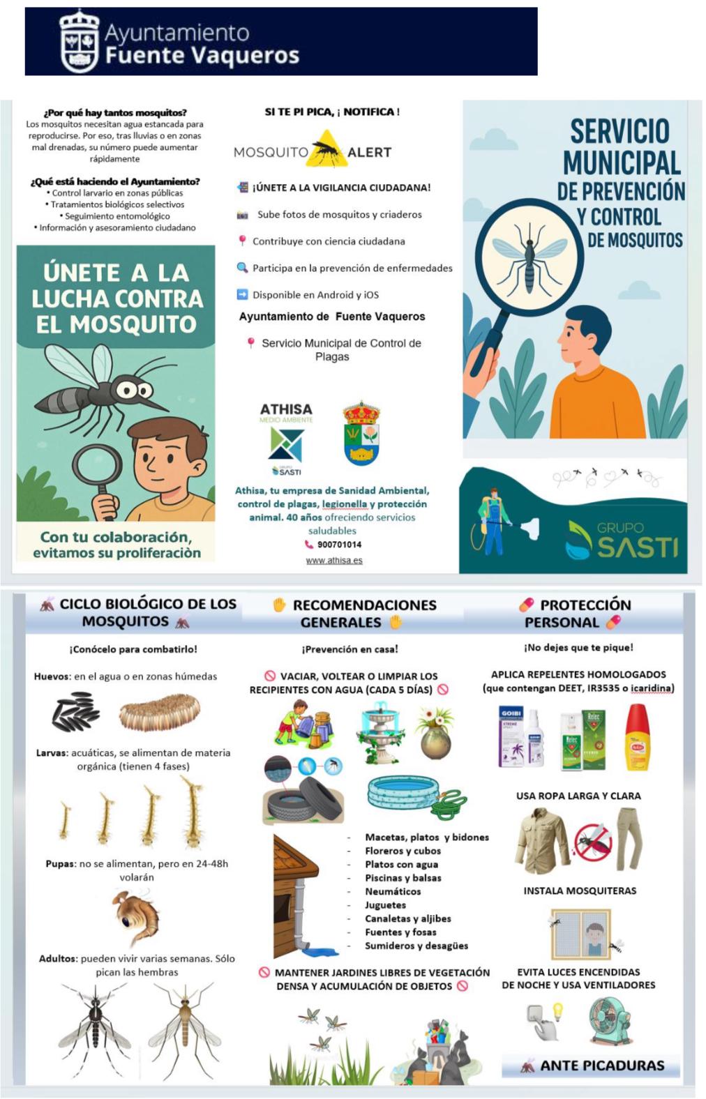 SALUD | PREVENCION VIRUS DEL NILO-Fuente Vaqueros