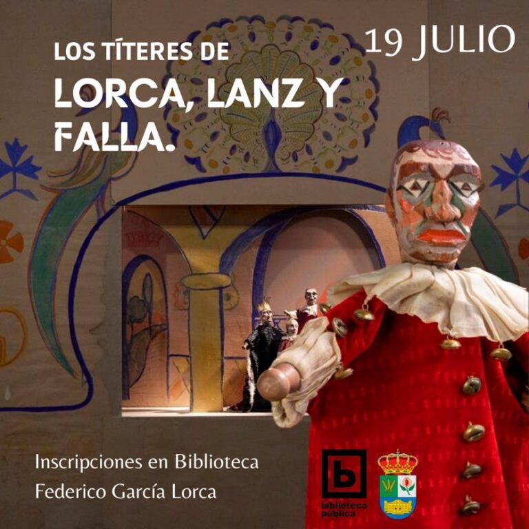 OCIO | VISITA A LA EXPOSICIÓN LOS TÍTERES DE LORCA, LANZ Y FALLA EN EL CENTRO LORCA-Fuente Vaqueros