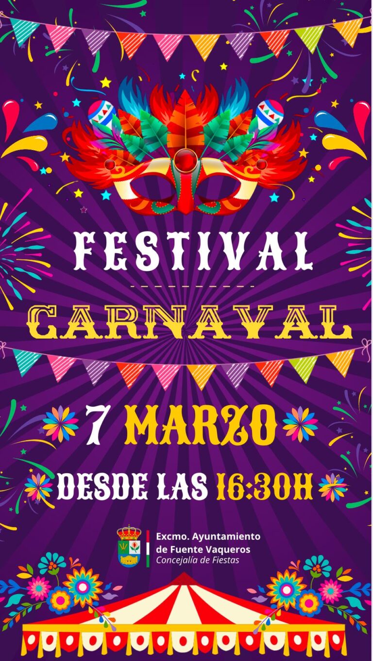 FIESTAS | CARNAVALES FUENTE VAQUEROS 2025 VIERNES 7 DE MARZO-Fuente Vaqueros