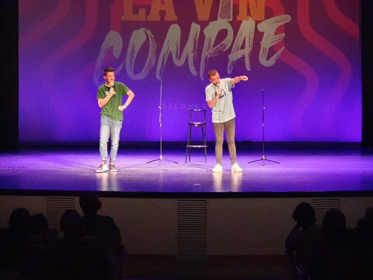 TEATRO | IMAGENES DE “LA VIN COMPAE” CHRISTIAN GARCIA Y MANOLO LERA-Fuente Vaqueros