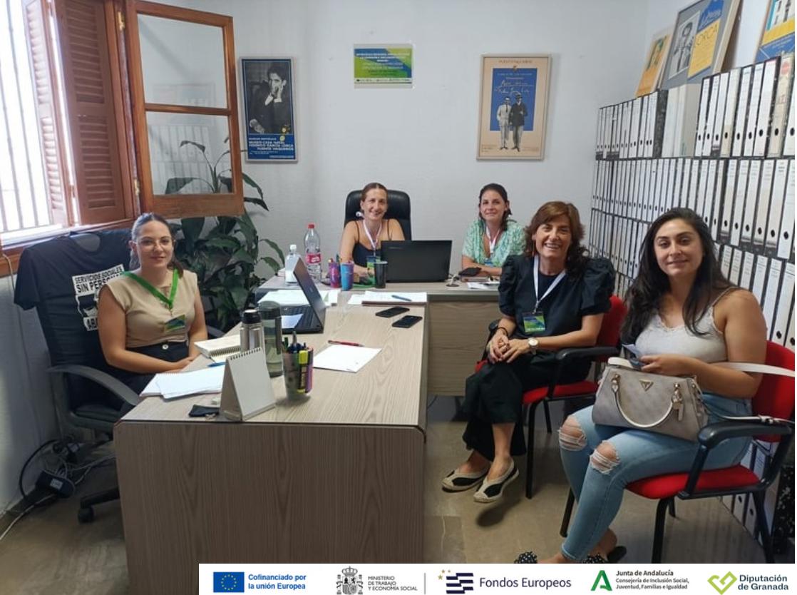 REUNION GRUPO ERACIS CON LA ASOCIACION CASAS NUEVAS-Fuente Vaqueros