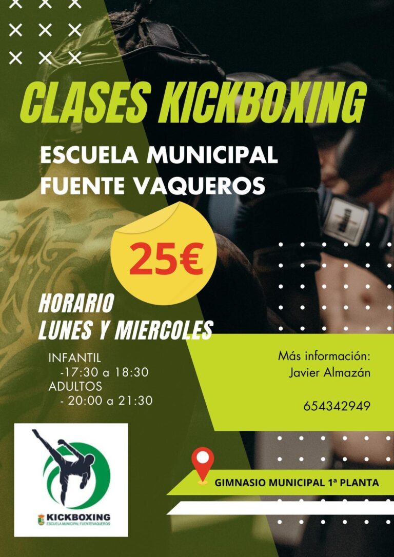 DEPORTES | ESCUELA MUNICIPAL DE KICK BOXING-Fuente Vaqueros