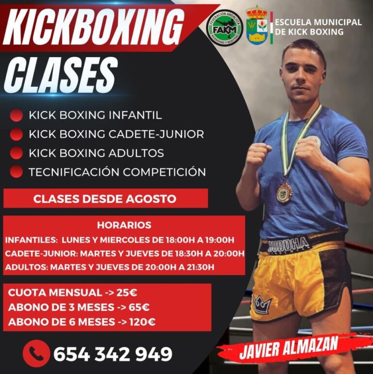 DEPORTE | NUEVO PROFESOR ESCUELA MUNICIPAL DE KICK BOXING DE FUENTE VAQUEROS -Fuente Vaqueros