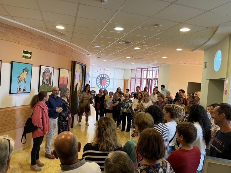 SEMANA CULTURAL | INAUGURACIÓN DE LA EXPOSICIÓN DE PINTURA EN EL TEATRO FEDERICO GARCÍA LORCA -Fuente Vaqueros
