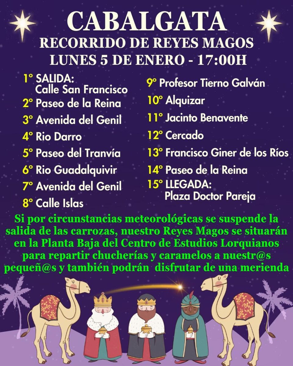 FIESTAS | CABALGATA REYES MAGOS -Fuente Vaqueros