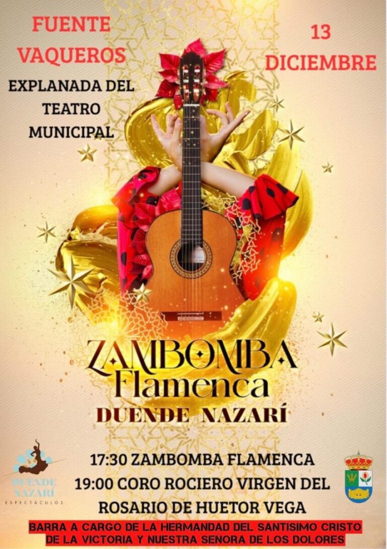 FIESTAS | ZAMBOMBA NAVIDEÑA EN FUENTE VAQUEROS -Fuente Vaqueros