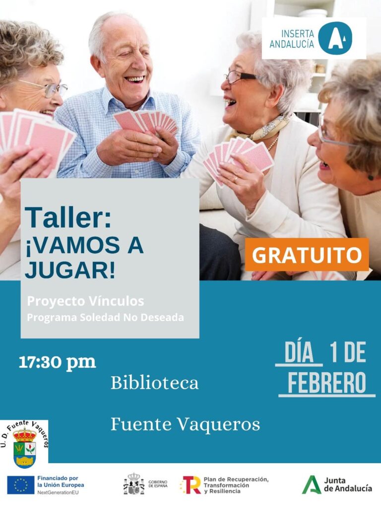 BIBLIOTECA | TALLER ¡VAMOS A JUGAR!-Fuente Vaqueros