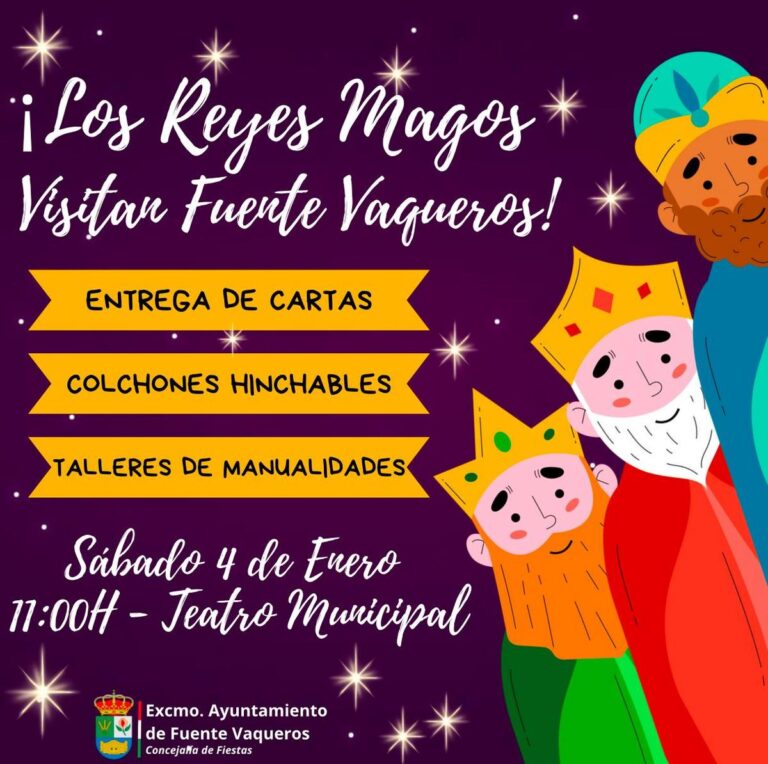 NAVIDAD | ENTREGA DE CARTAS A SSMM LOS REYES MAGOS-Fuente Vaqueros