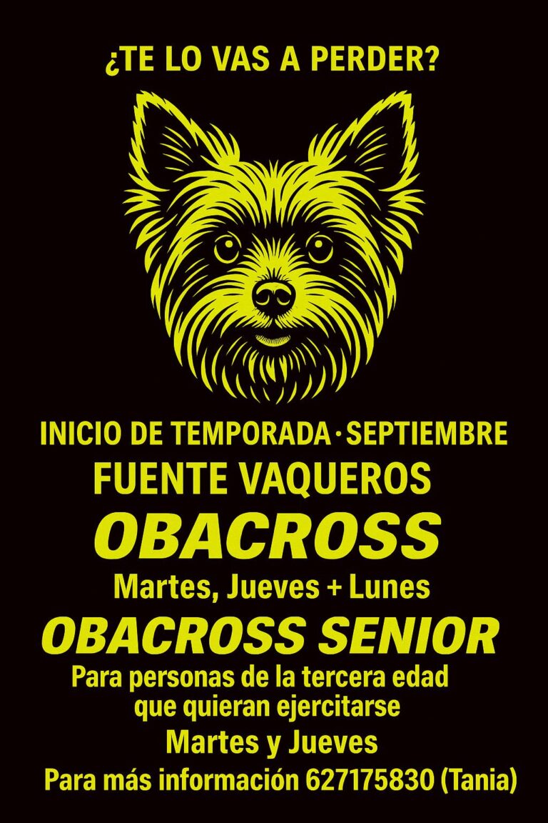DEPORTES | VUELVE OBACROSS A FUENTE VAQUEROS EN SEPTIEMBRE-Fuente Vaqueros