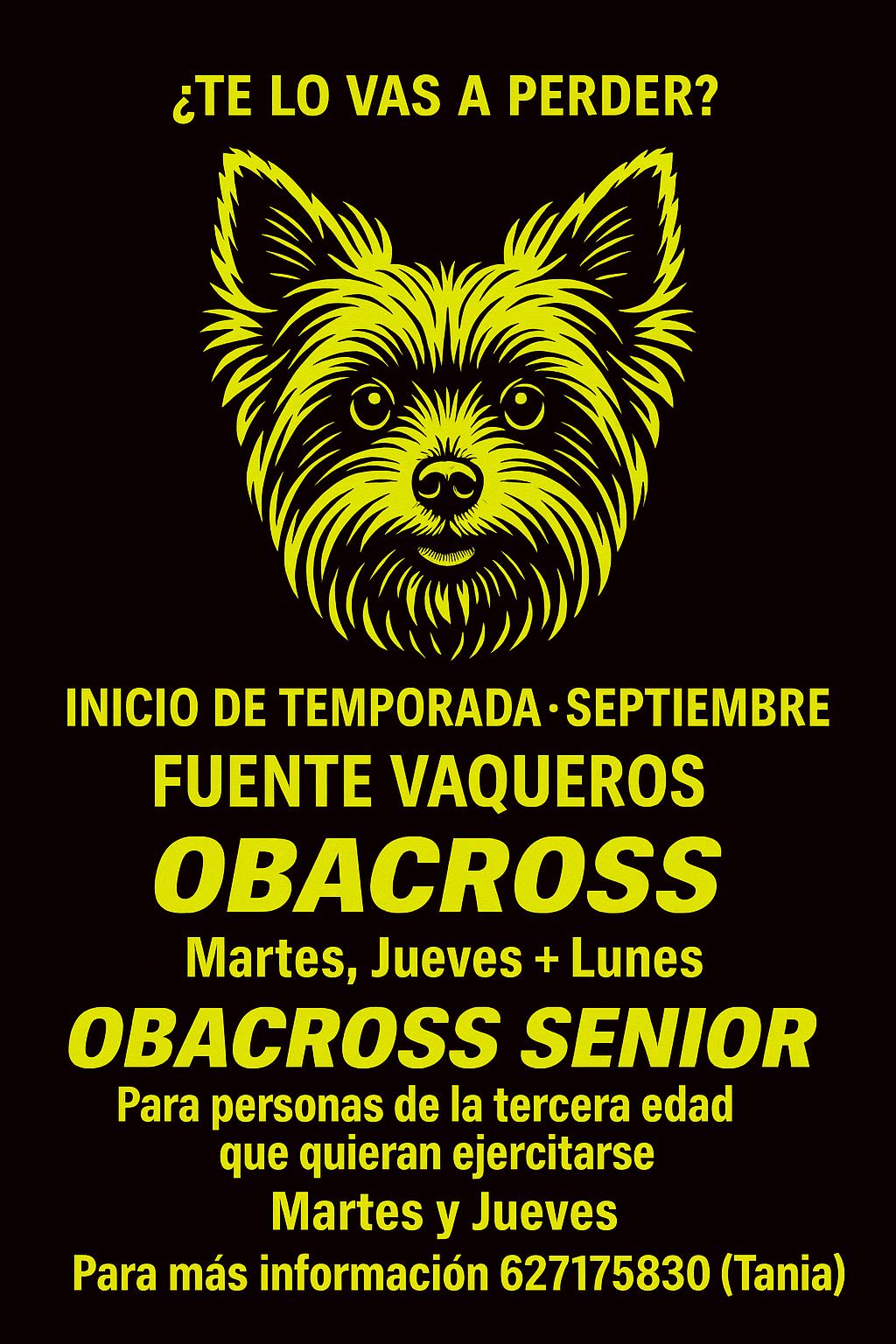 DEPORTES | VUELVE OBACROSS A FUENTE VAQUEROS EN SEPTIEMBRE-Fuente Vaqueros