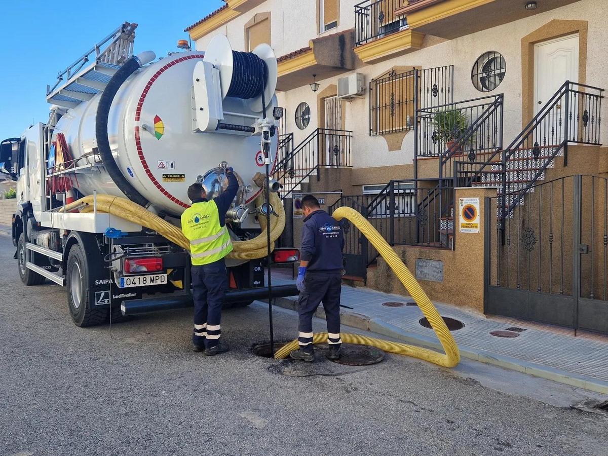 MANTENIMIENTO | PLAN DE LIMPIEZA DE LA RED MUNICIPAL DE SANEAMIENTO-Fuente Vaqueros