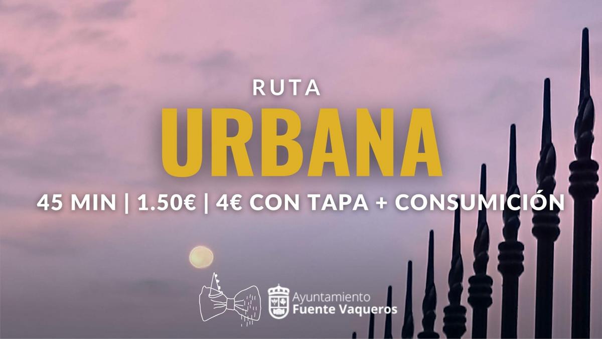 TURISMO | RUTA URBANA COMO COMPLEMENTO INDISPENSABLE-Fuente Vaqueros