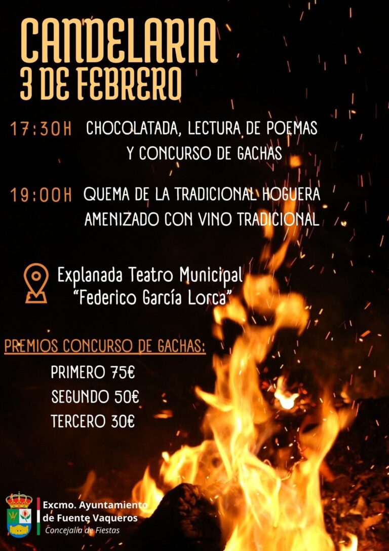 FIESTAS | DIA DE LA CANDELARIA 3 DE FEBRERO-Fuente Vaqueros